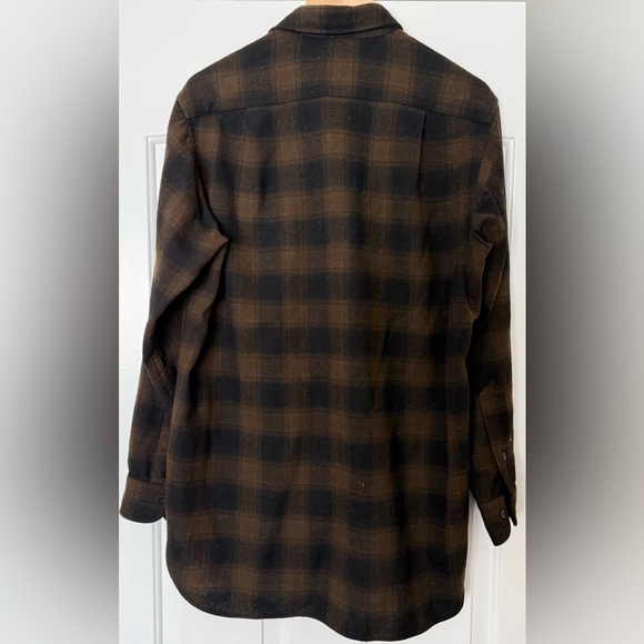 🔥 RARE VINTAGE Pendleton 100% Virgin Wool Flannel Shirt XL/XXL Made in USA 🔥 - Picture 3 of 10